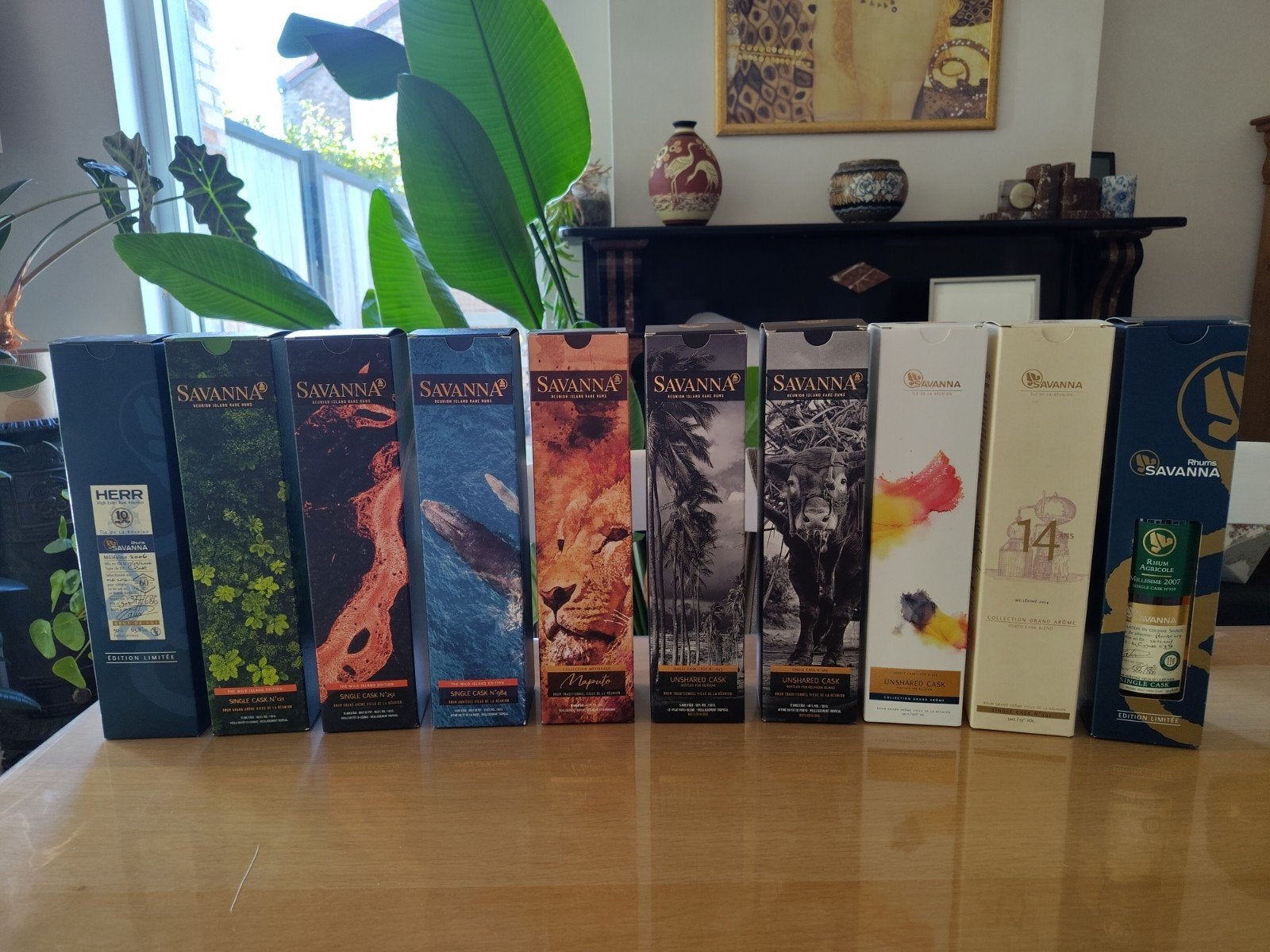 Collection rhum Savanna - HERR / Wild Island / UNSHARED CASK, Collections, Enlèvement