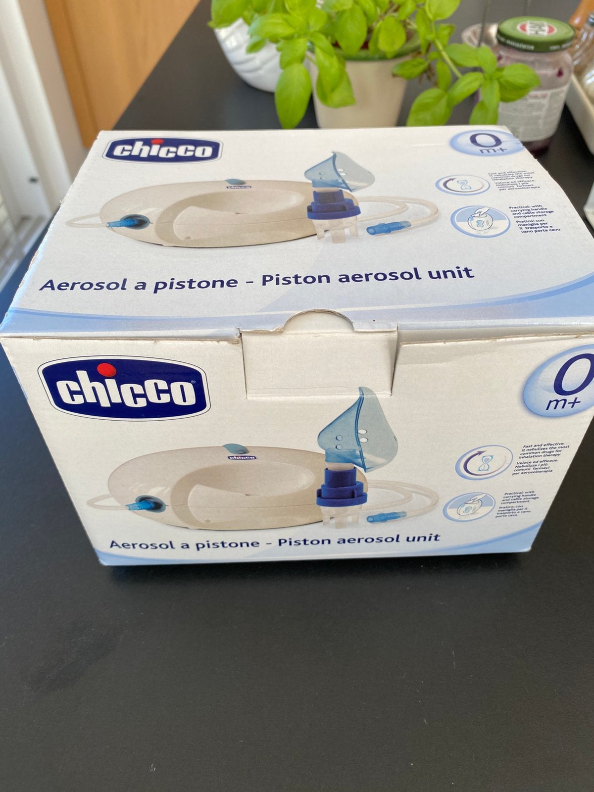 Chicco piston aerosol unit, Enlèvement, Utilisé