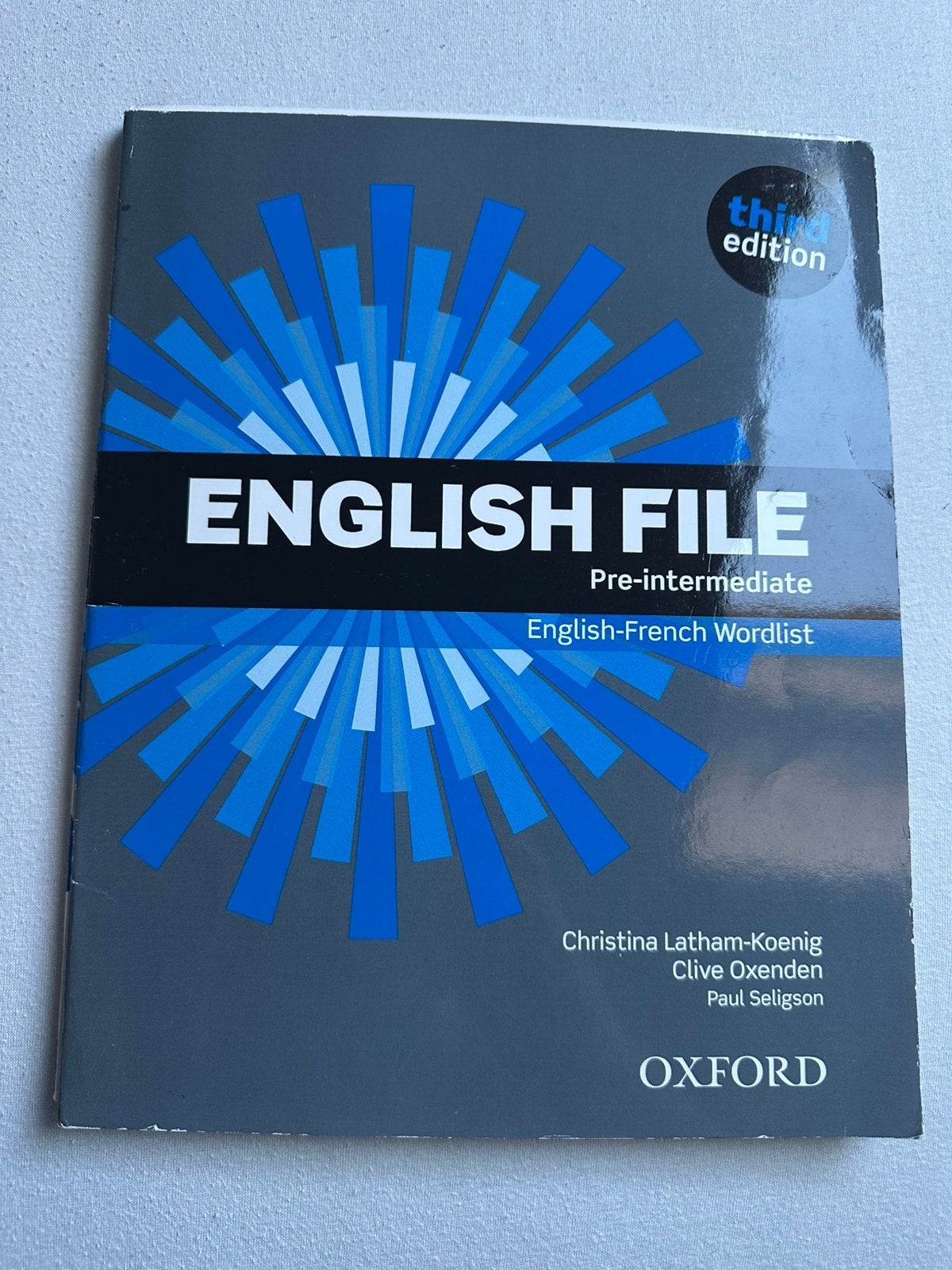 English File Pre-intermediate - 4th Edition - Student's Book, Livres, Enlèvement, Comme neuf