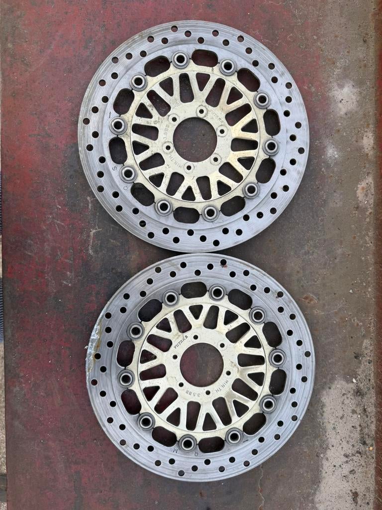 Set zwevende remschijven Honda CBR fireblade SC28, Motoren, Ophalen