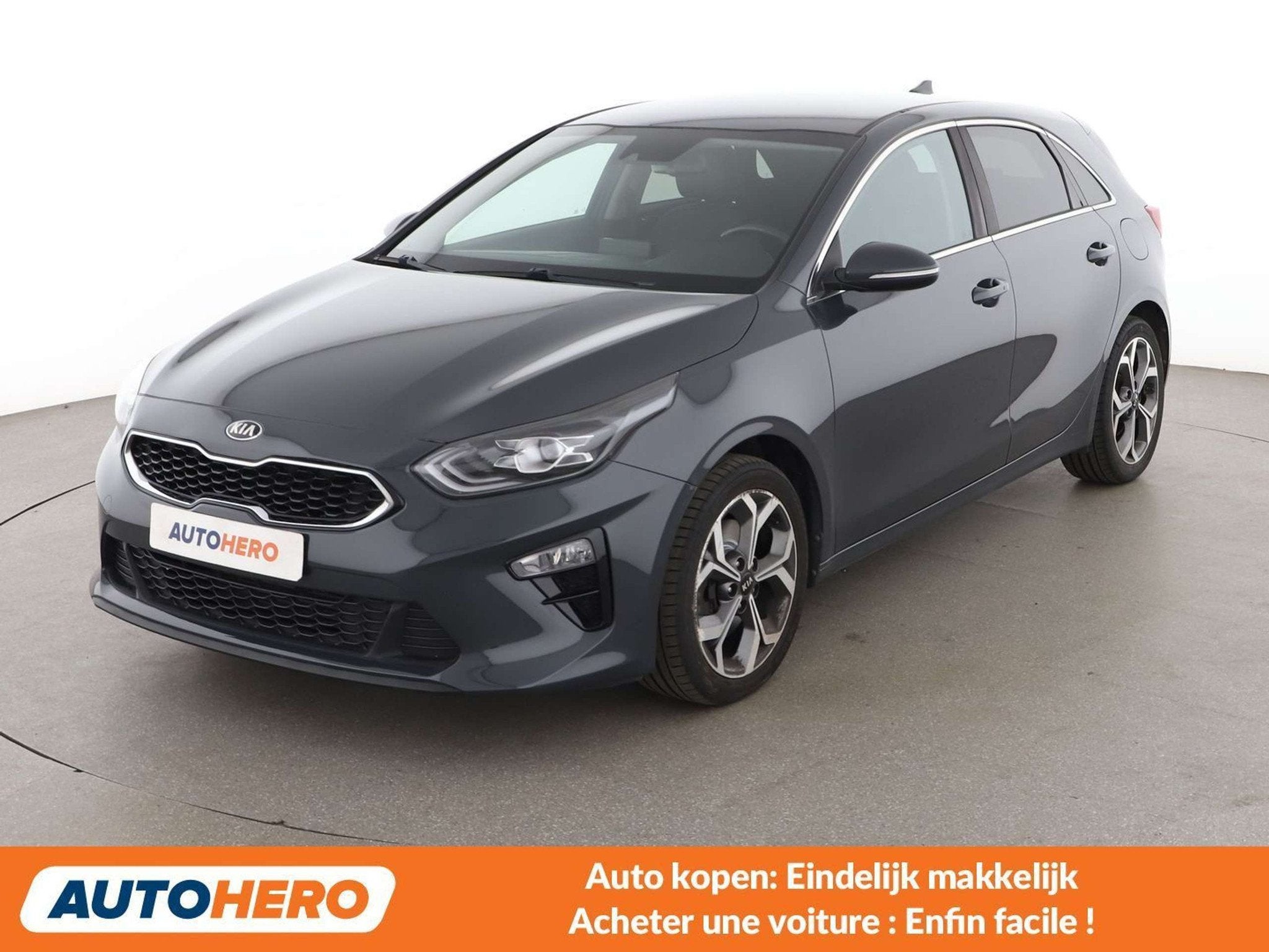 Kia Ceed / cee'd 1.0 TGDI Active (bj 2019), Voorwielaandrijving, 1334 kg, Gebruikt, Zilver of Grijs