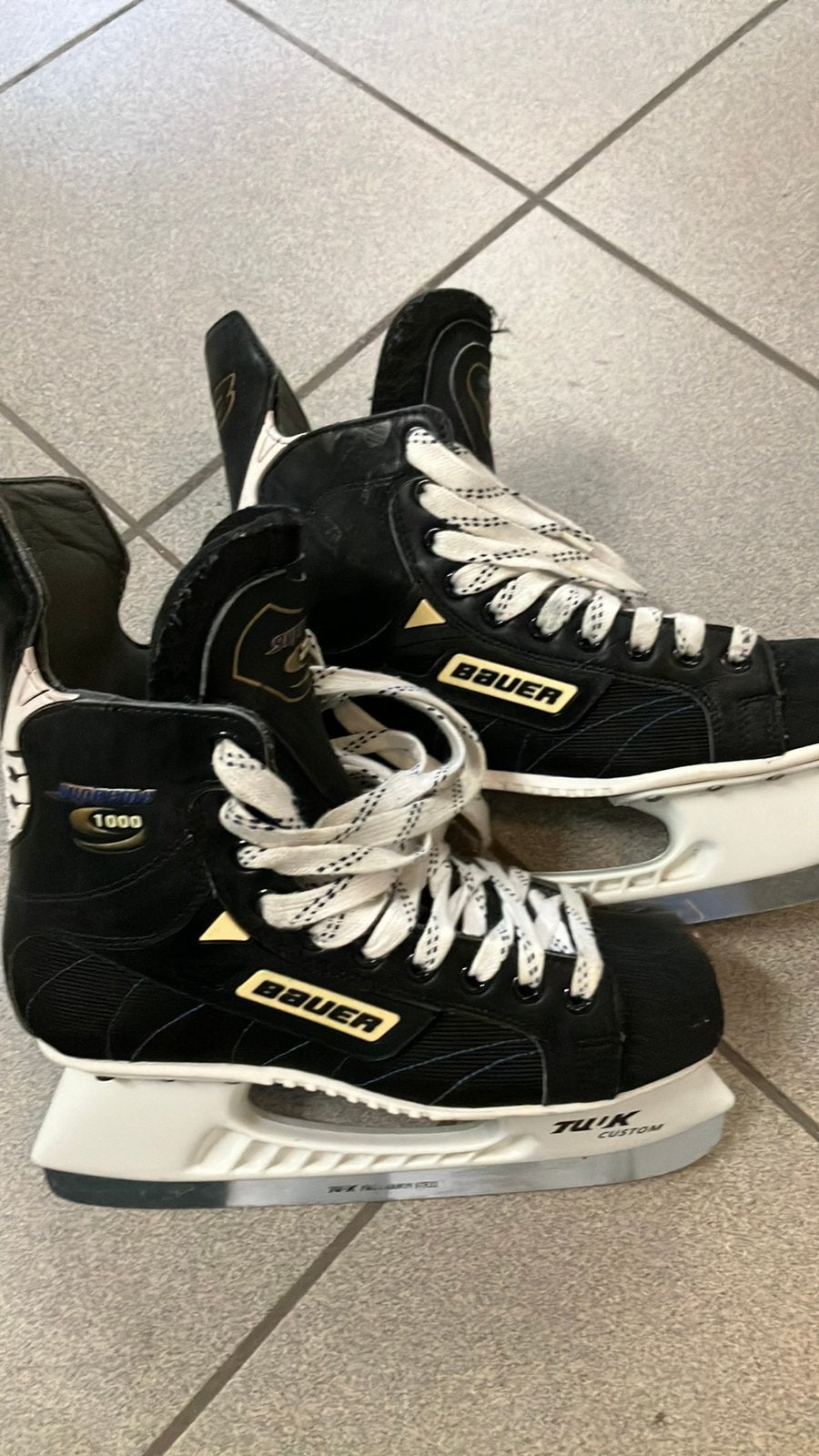 Bauer ijshockey maat 43, Sport en Fitness, Ophalen, Zo goed als nieuw
