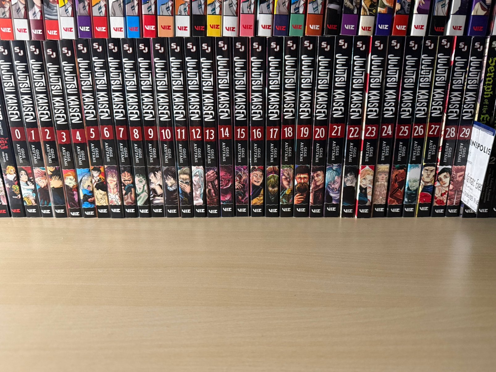 Jujutsu kaisen manga set, Boeken, Complete serie of reeks, Ophalen, Nieuw