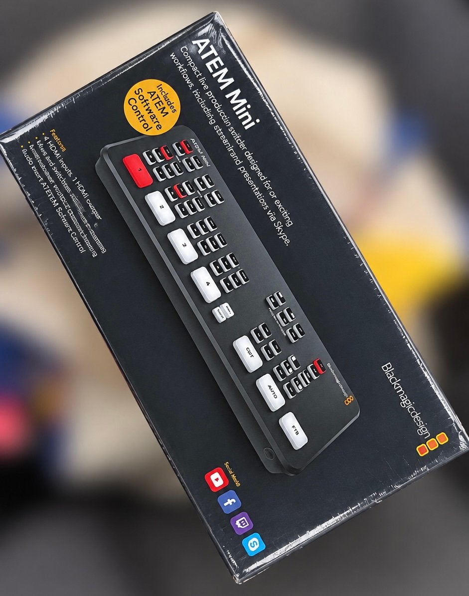 Blackmagic Design ATEM Mini, Computers en Software, Ophalen of Verzenden, Nieuw