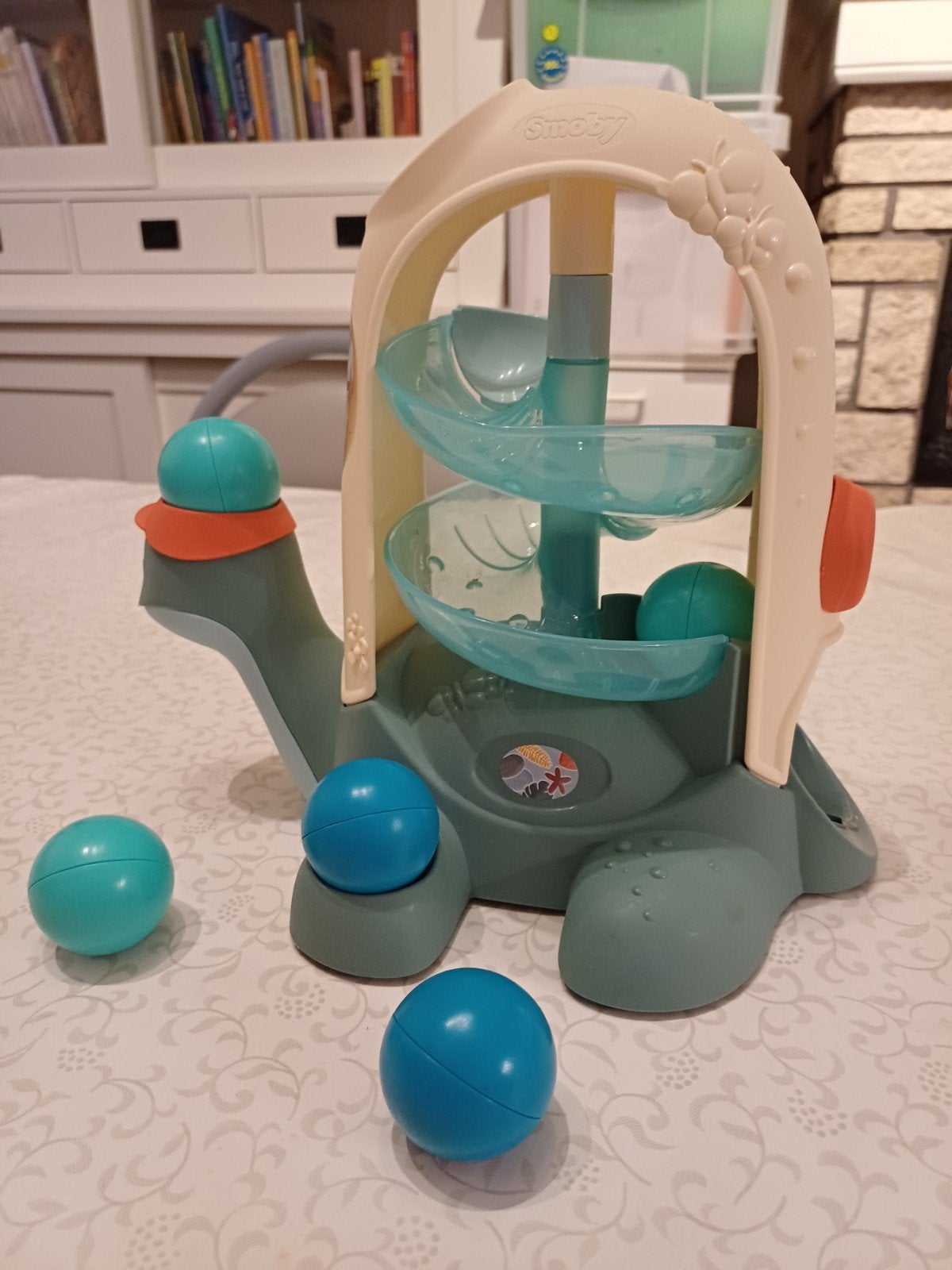 Little Smoby schildpadbaan met 5 balletjes, Ophalen