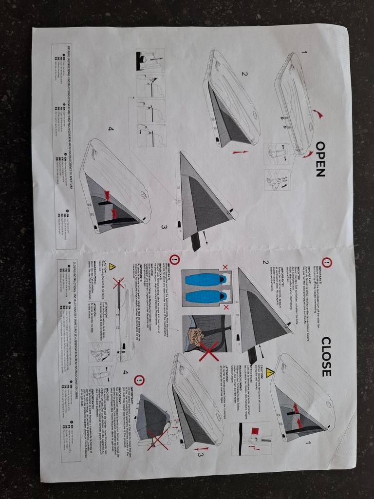 James Baroud DISCOVERY taille M 140x200 couleur Anthracite, Caravans en Kamperen, Tenten, Ophalen, Nieuw, Tot en met 2