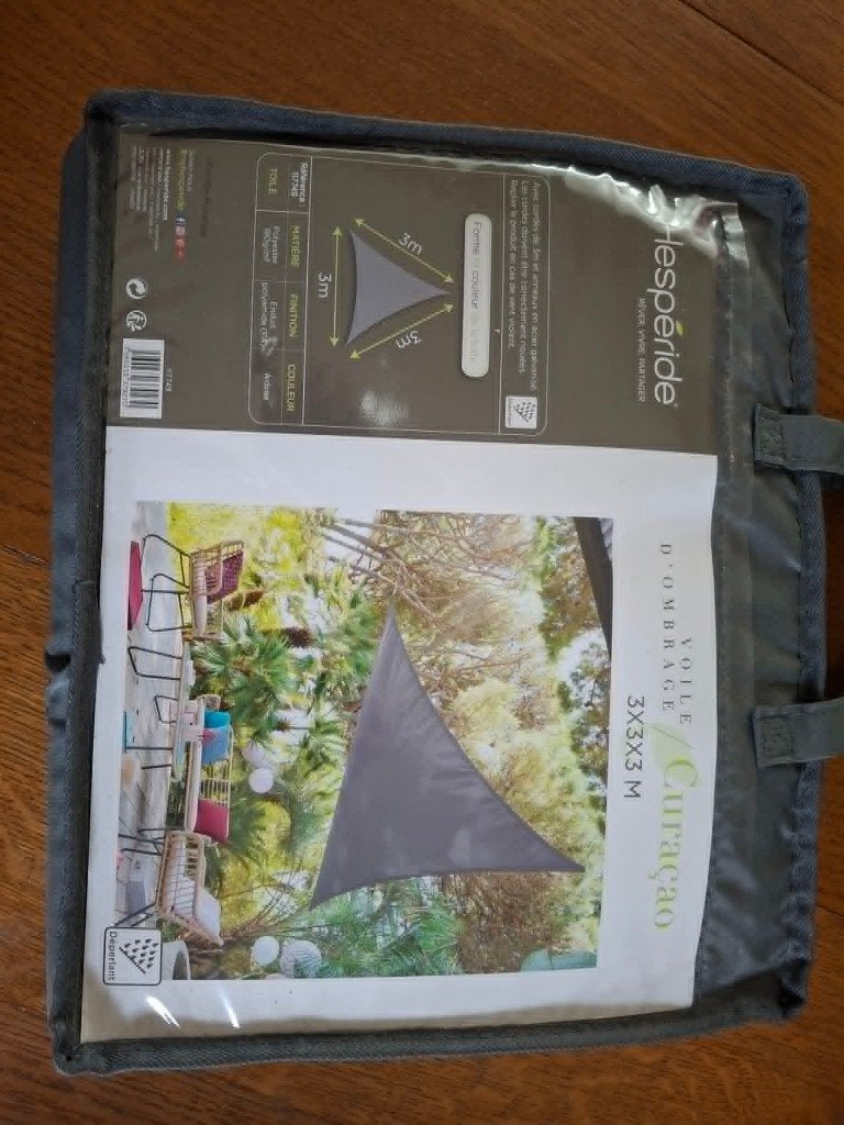 voile d'ombrage, Jardin & Terrasse, Enlèvement, Neuf
