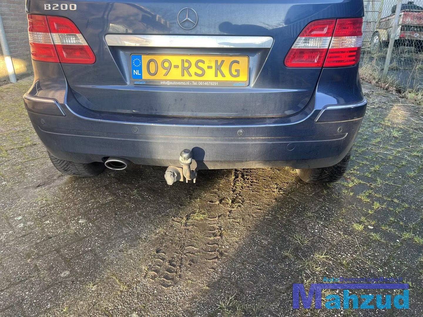 MERCEDES B KLASSE W245 blauw 375 achterbumper 2005-2011, Auto-onderdelen, Gebruikt, Mercedes-Benz AG, Mercedes-Benz, Mercedesstrasse 120
70372  Stuttgart, DE