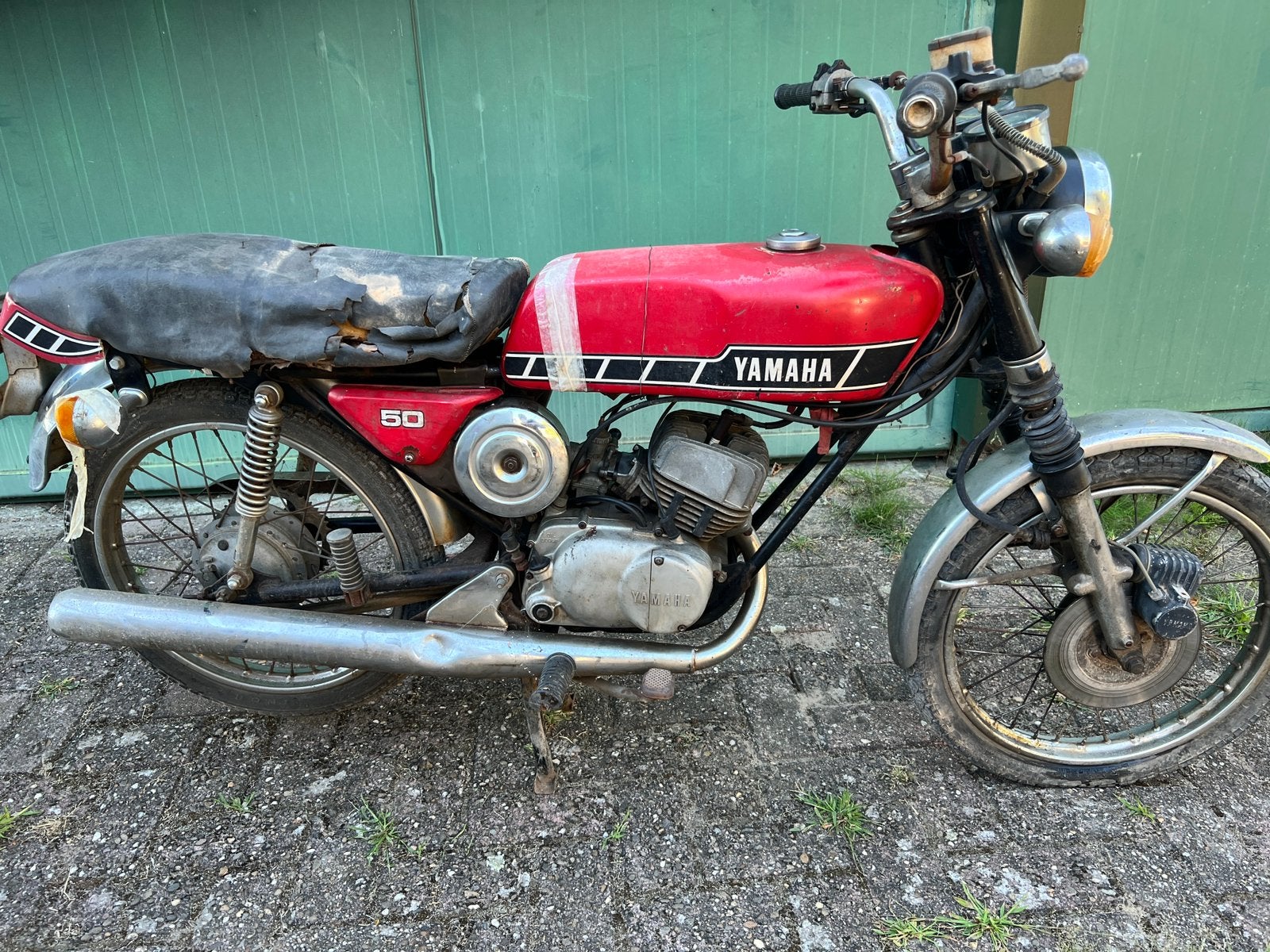 Yamaha rd-50 353, Fietsen en Brommers, Ophalen, Gebruikt, Klasse B (45 km/u)