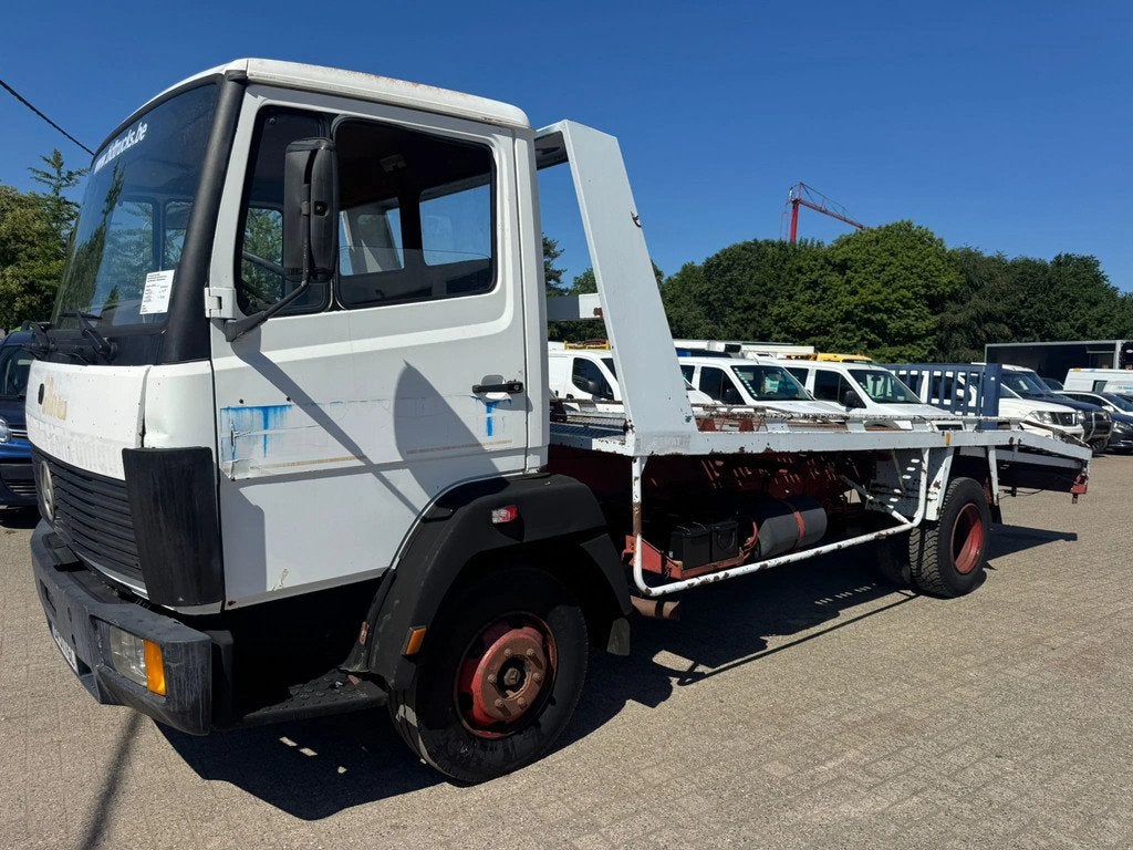 Mercedes-Benz LK 814 *6CYLINDER-FULL STEEL* (bj 1988), Auto's, Achterwielaandrijving, Wit, Mercedes-Benz, Bedrijf