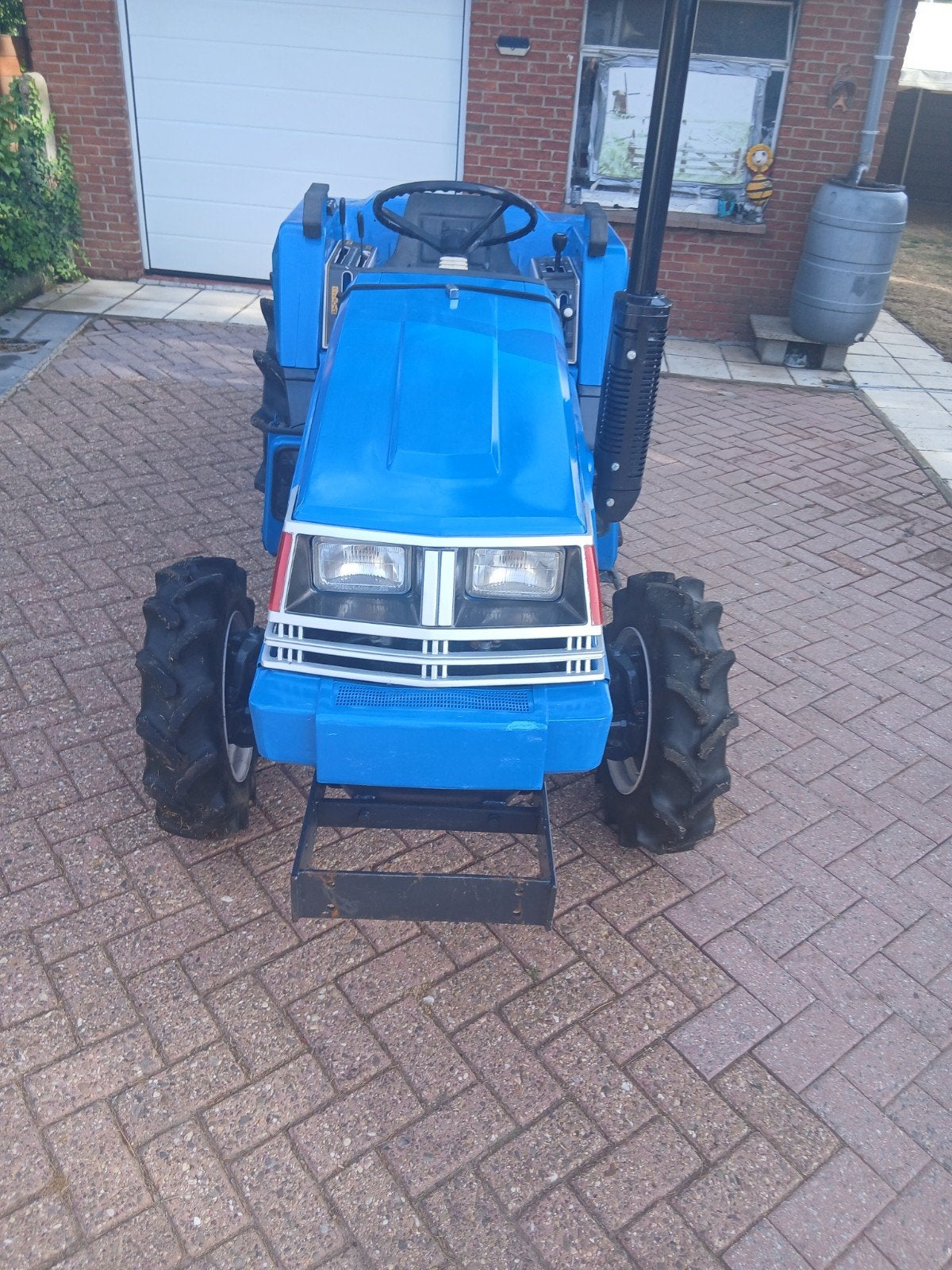 te koop tractor iseki, Ophalen