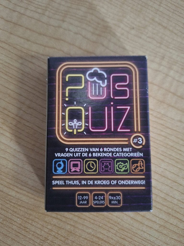 pubquiz, Ophalen of Verzenden, Nieuw