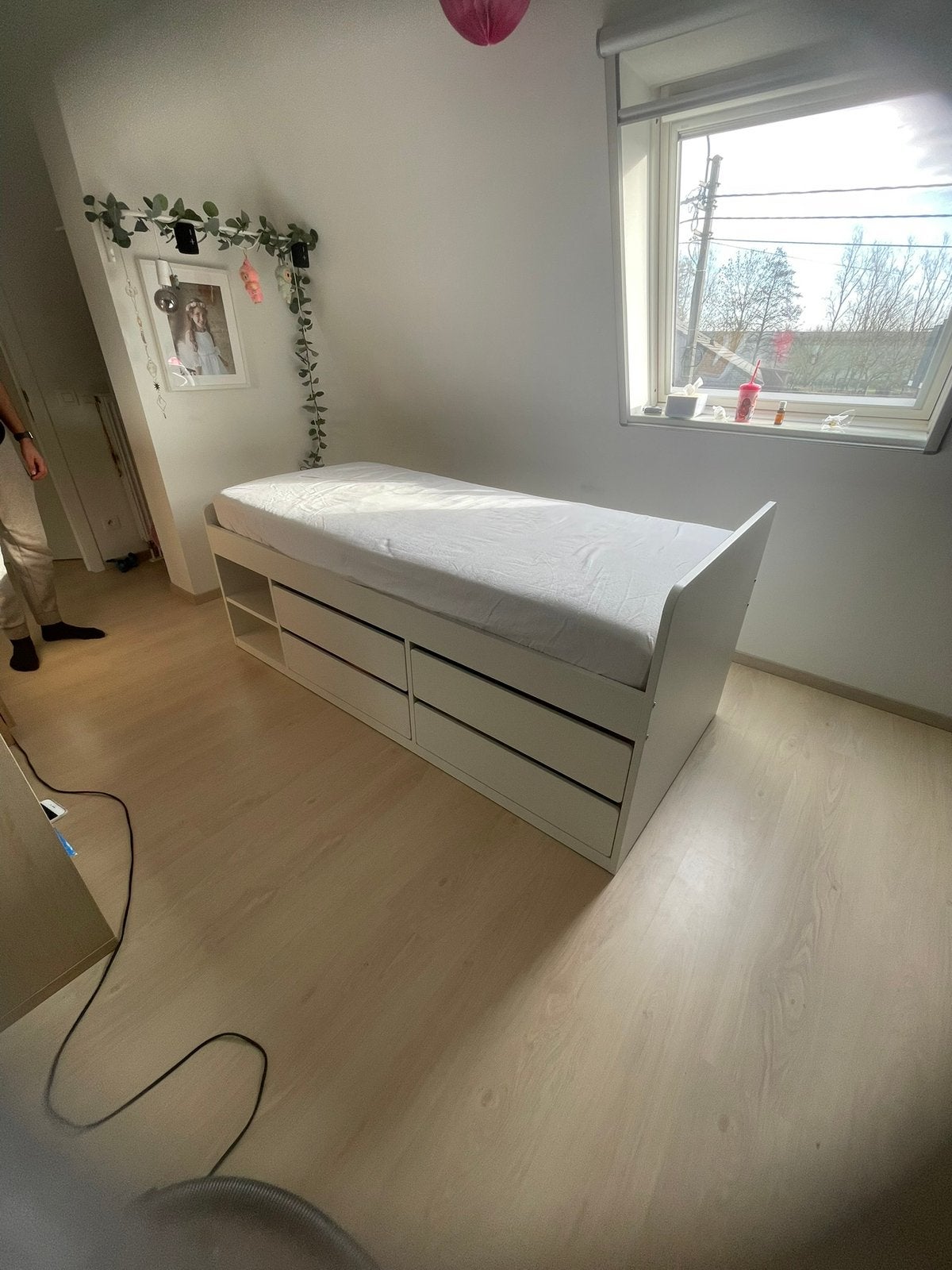 1persoonsbed Släkt ikea + matras, Enlèvement, Matelas