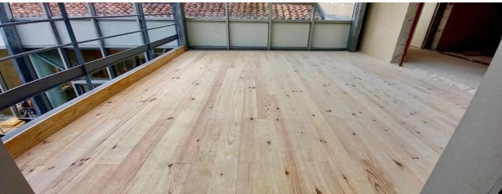 HOUTEN PARKET; 150M2 GRENEN VLOERDELEN, RONDOM MESSING, Ophalen, Binnen