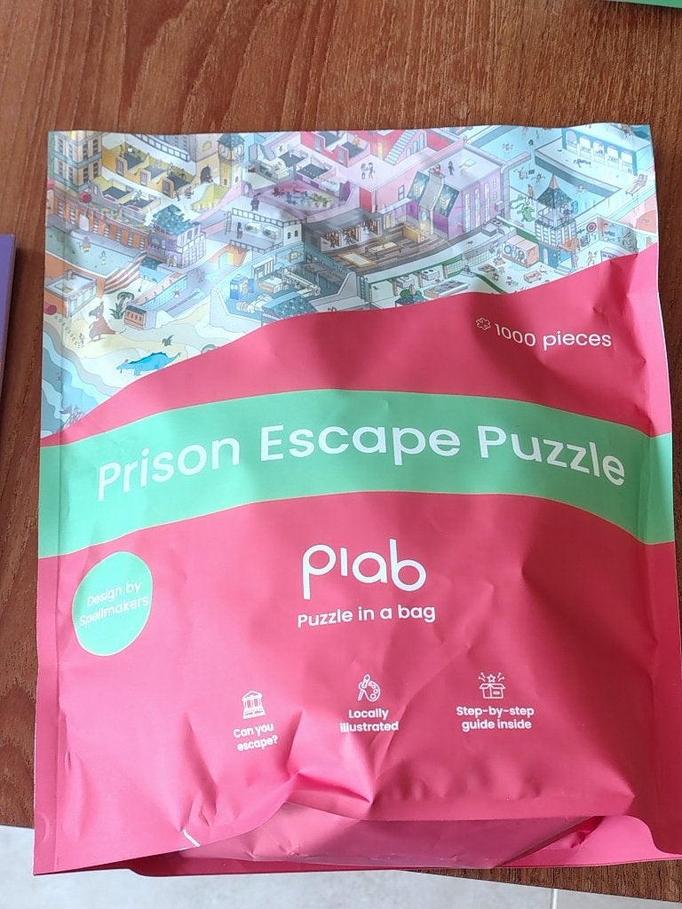City Escape Puzzle - Puzzle in a bag - 1000 st, Ophalen of Verzenden, 500 t/m 1500 stukjes, Zo goed als nieuw, Legpuzzel