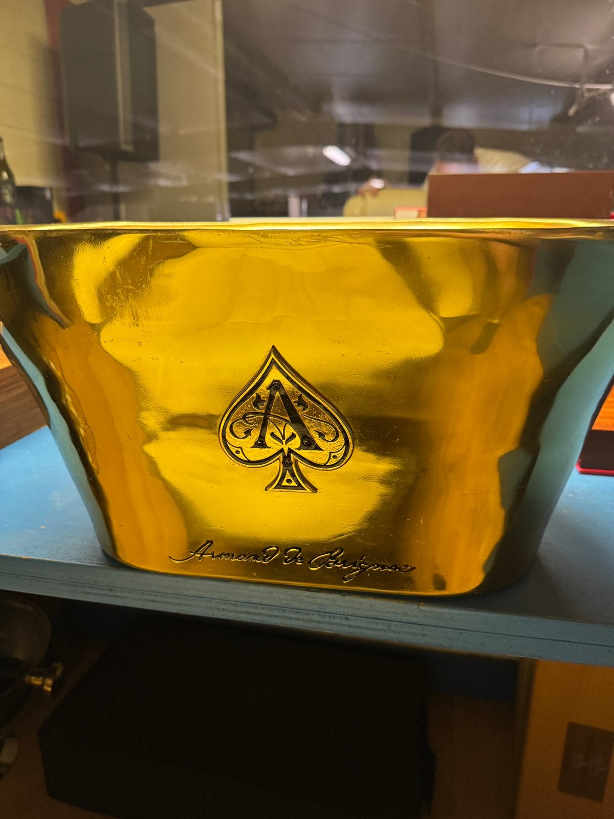 Armand de Brignac Gold Champange ice bucket 'Ace of Spades', Enlèvement, Comme neuf