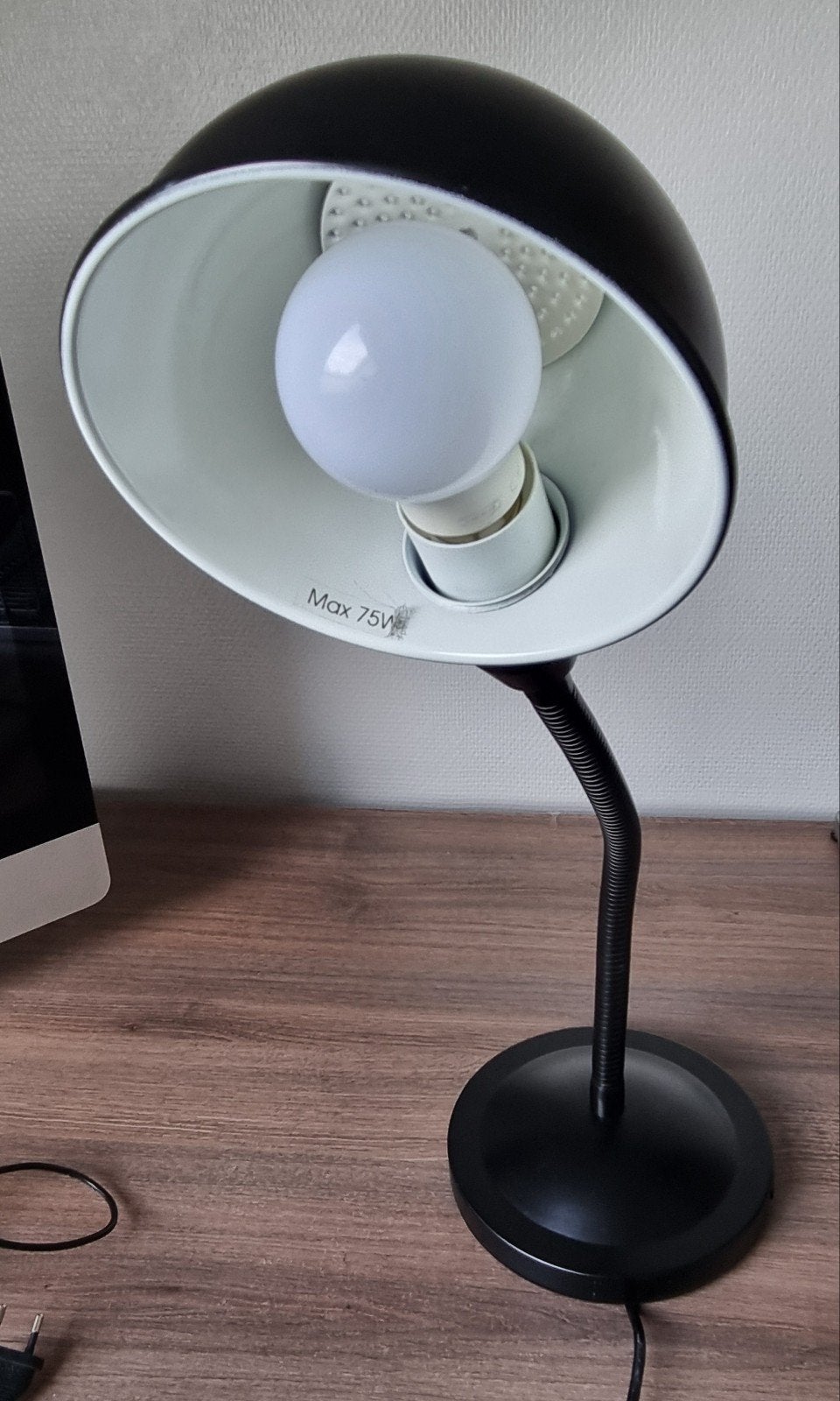 Lampe de bureau, noire, Ikea, Noir, Enlèvement, Lampe de bureau, IKEA