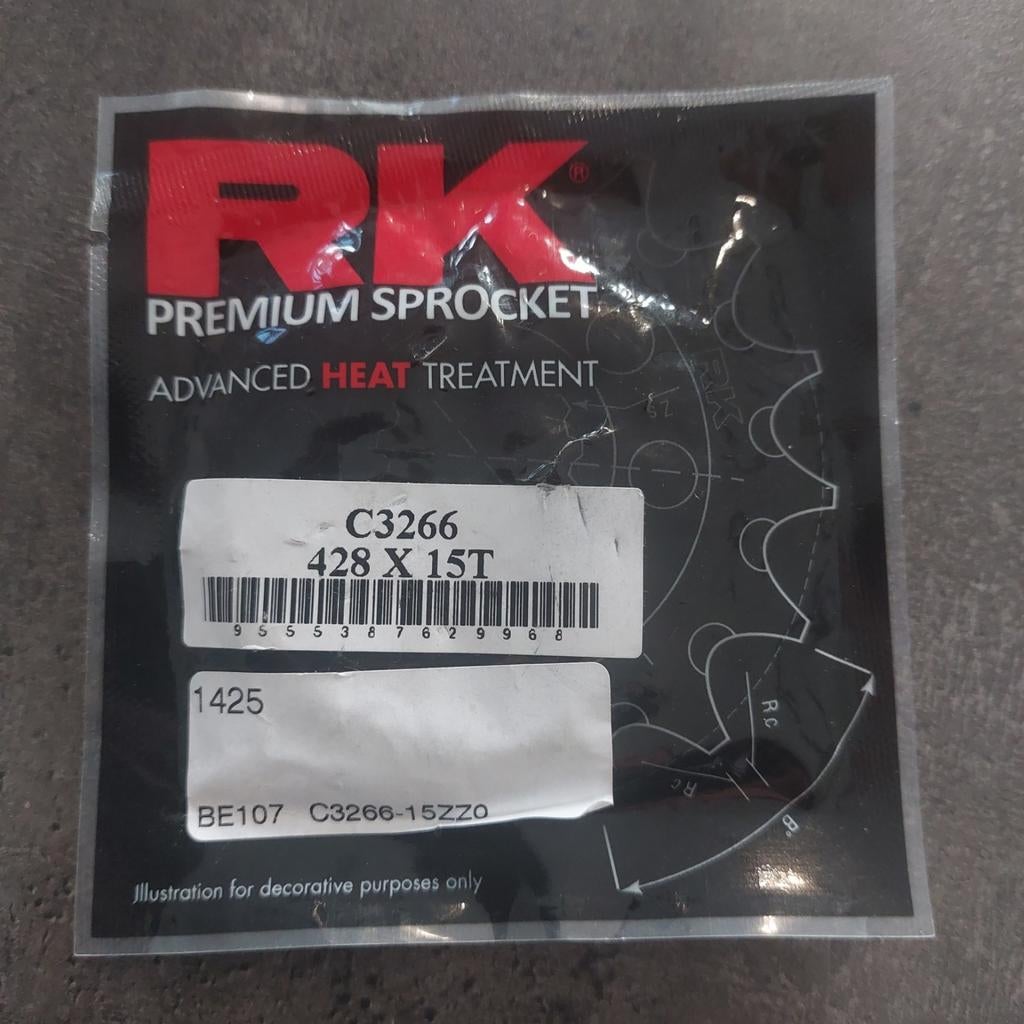 Pignon haut de gamme pour Suzuki 125cc GSX, par exemple, Enlèvement, Neuf, Rk