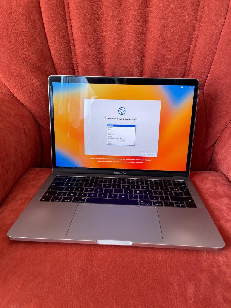 MacBook Pro 13” (2017) – 8 Go RAM – 128 Go SSD, Informatique & Logiciels, MacBook Pro, Enlèvement, Utilisé, Azerty