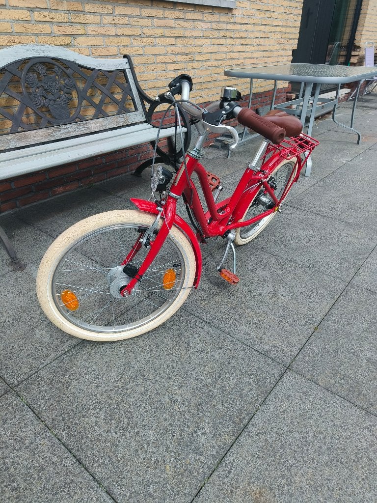 Meisjes fiets 20", Ophalen, Gebruikt, Velgrem, Elops ( Decathlon )