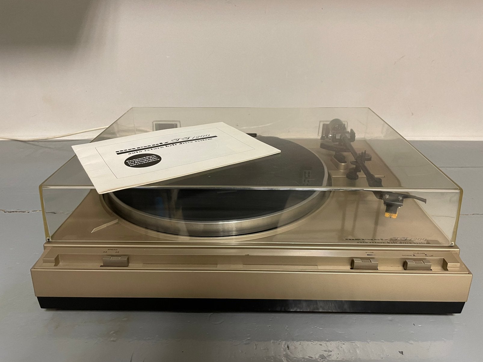 Marantz platenspeler, Audio, Tv en Foto, Platenspelers, Ophalen, Zo goed als nieuw, Platenspeler