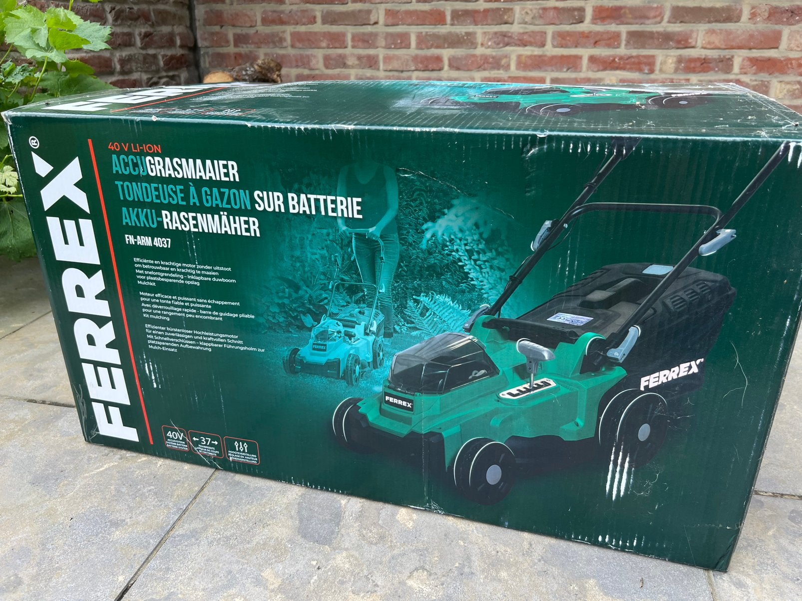 Grasmaaier Accu Nieuw, Tuin en Terras, Ophalen, Nieuw, Accu-grasmaaier