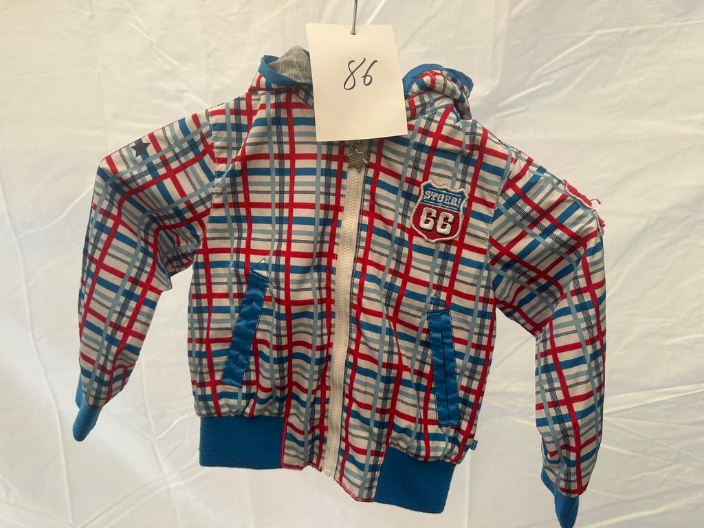 Jas maat 86 Stoer!, Kinderen en Baby's, Babykleding | Maat 86, Ophalen, Zo goed als nieuw