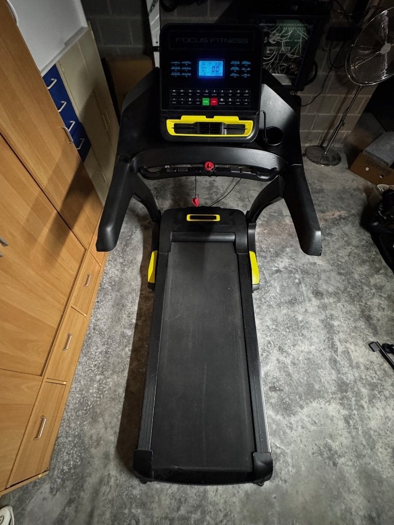Loopband Focus Fitness Senator iPlus, Sport en Fitness, Ophalen, Zo goed als nieuw, Metaal, Loopband