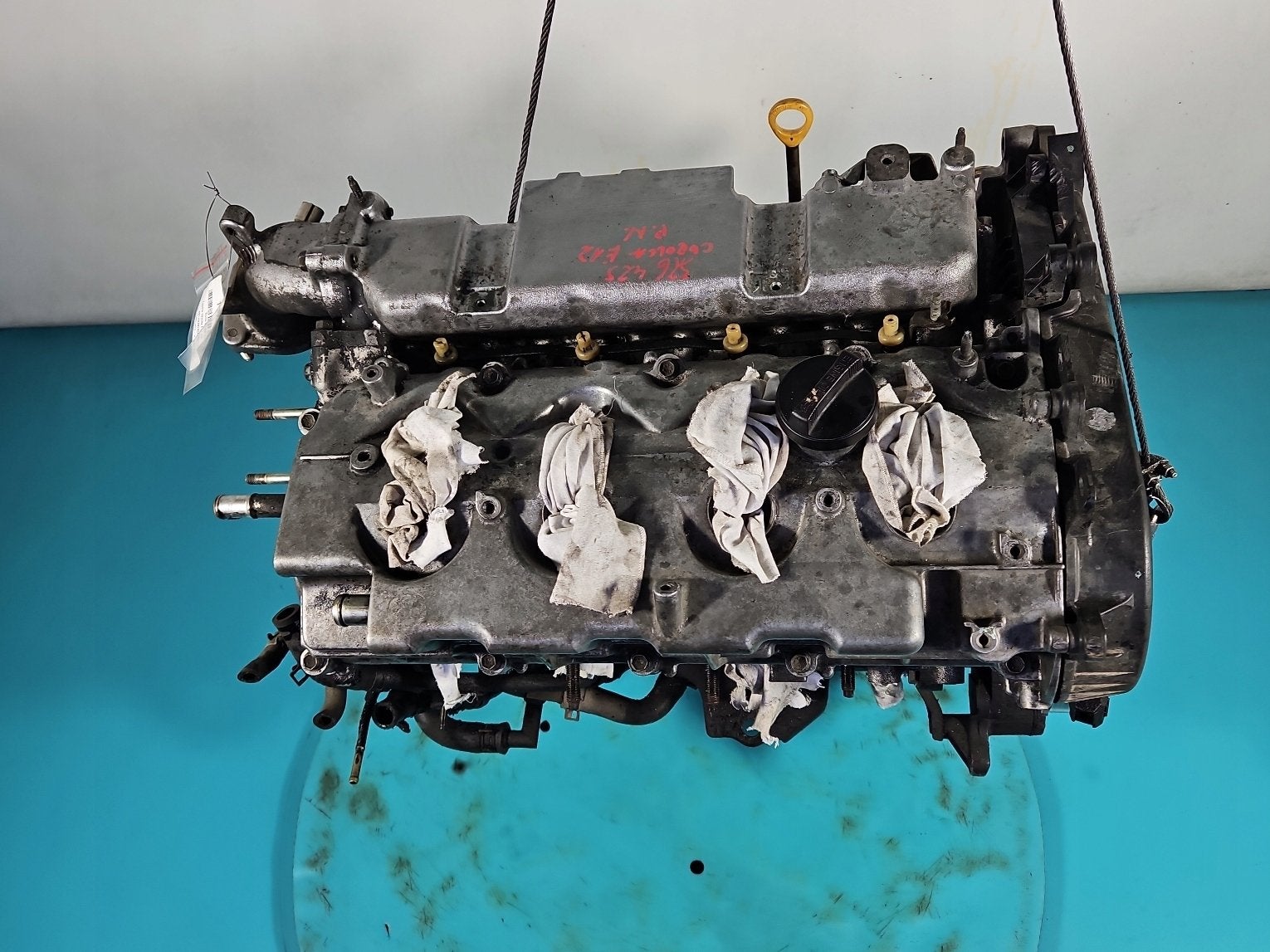 Moteur 1CDFTV Nu COROLLA TOYOTA, Envoi, Utilisé, Skoda