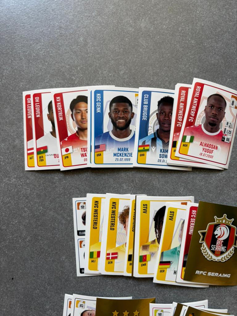PANINI FOOTBALL BELGIUM 2022-2023, Ophalen of Verzenden, Nieuw, Sticker