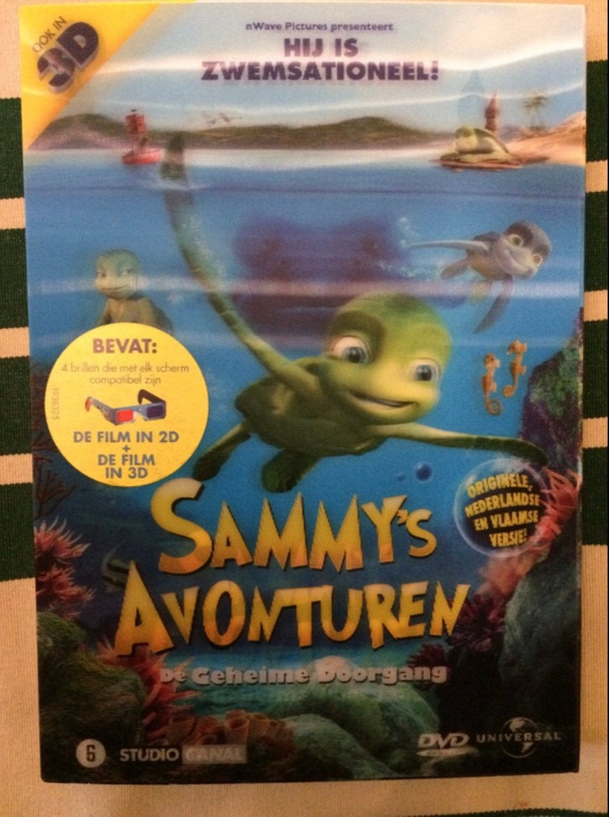 DVD Sammy’s Avonturen, Europees, Animatie, Speciale editie, Nederlands