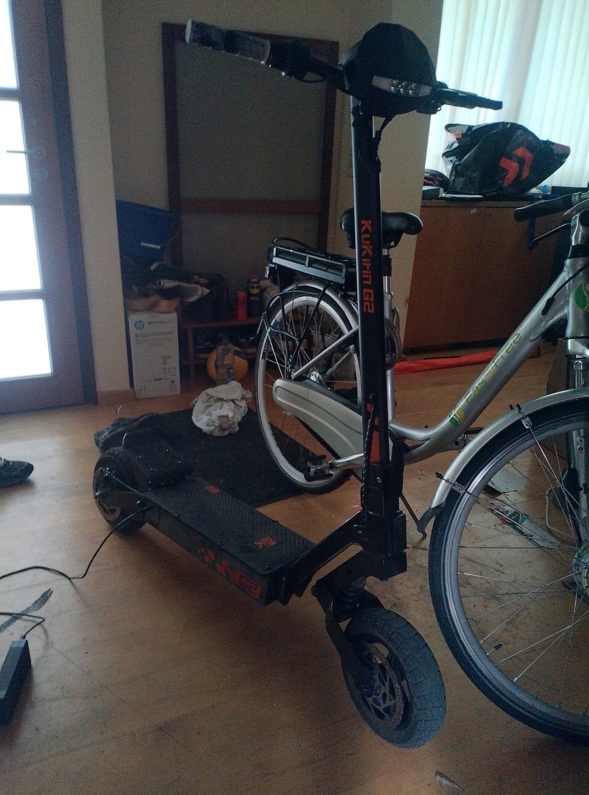 Kukirin g2, Fietsen en Brommers, Ophalen