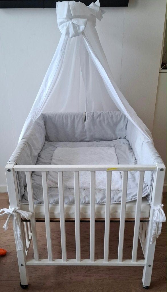 Park + bekleding + hemel, Kinderen en Baby's, Ophalen, Gebruikt, Vierkant, In hoogte verstelbaar