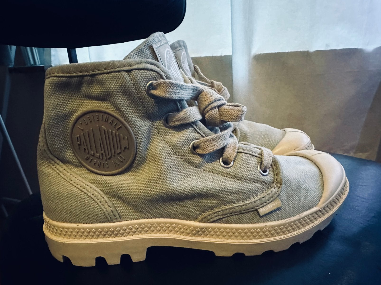 Bottines Palladium Femme – Taille 37 – Comme Neuves, Enlèvement, Comme neuf, Vert
