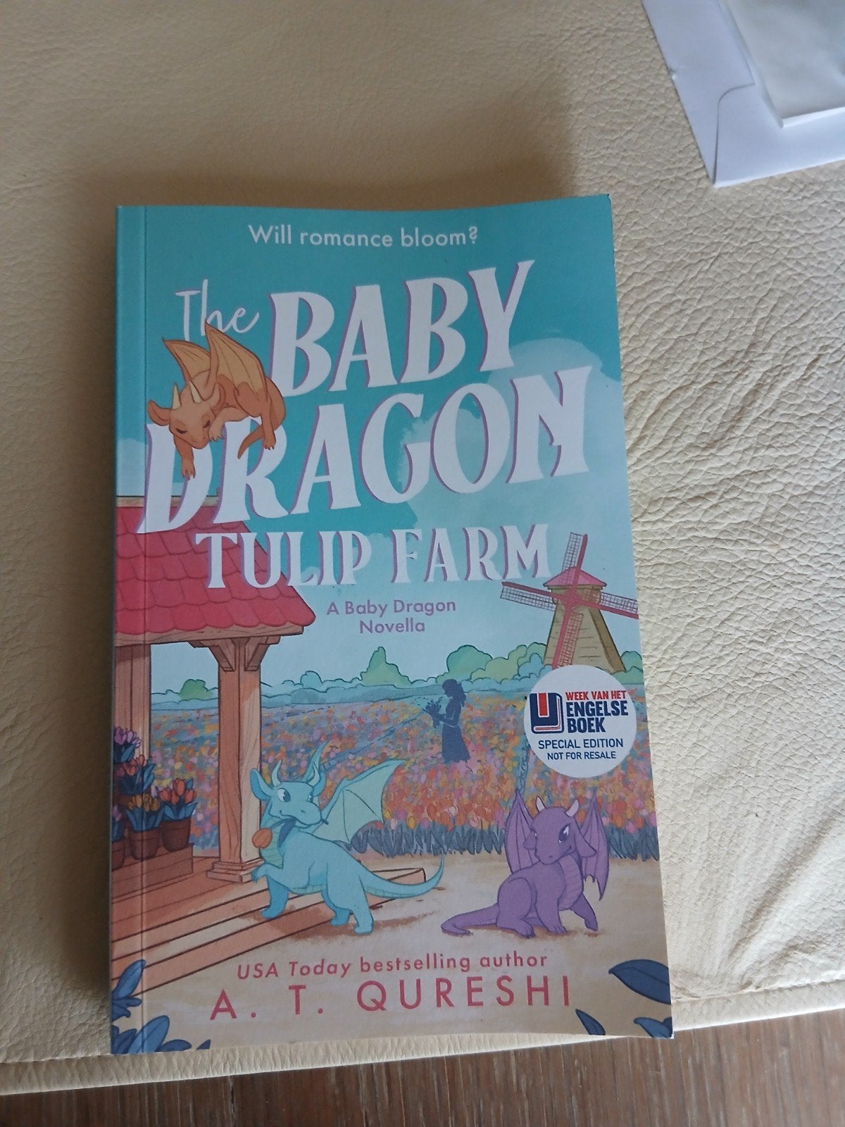 Baby Dragon Tulip Farm - A.T. Qureshi (nieuw), Boeken, Wereld overig, Nieuw, Ophalen of Verzenden, A.T. Qureshi