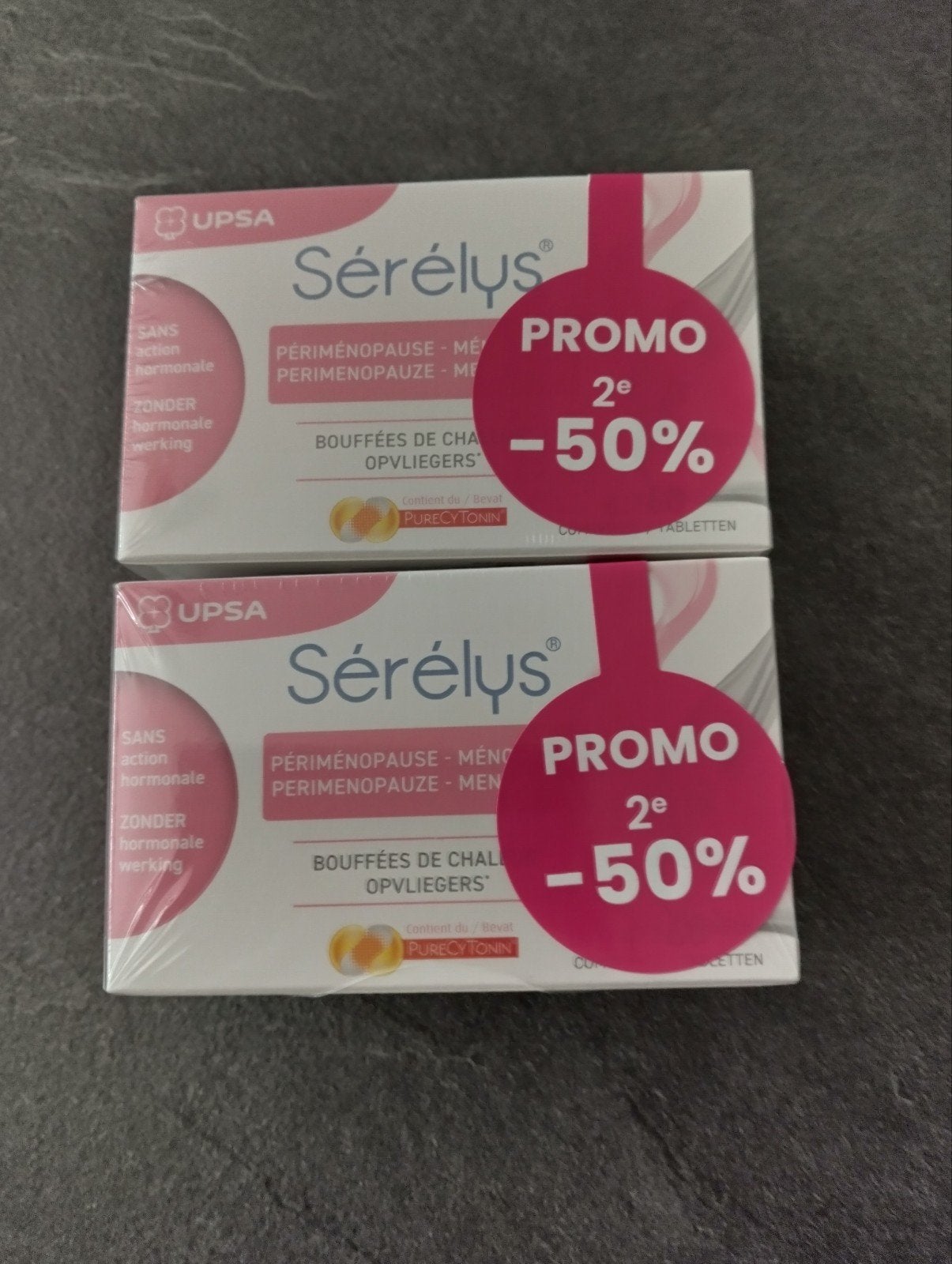 serelys menopauze, Ophalen, Nieuw