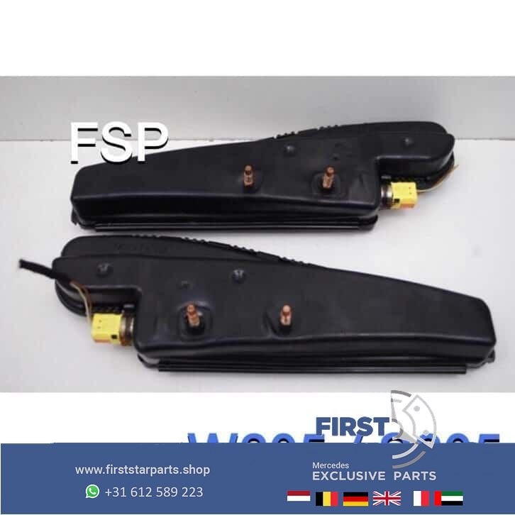 W205 stoelairbag Mercedes C Klasse 2014-2019 links / rechts, Utilisé, -, -, Enlèvement ou Envoi