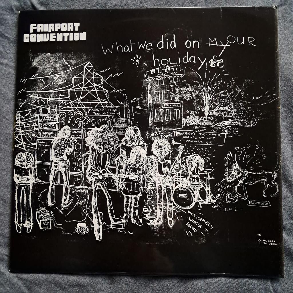 LP Fairport Convention – What We Did On Our Holidays, Cd's en Dvd's, Ophalen of Verzenden, Gebruikt, 12 inch, Europees