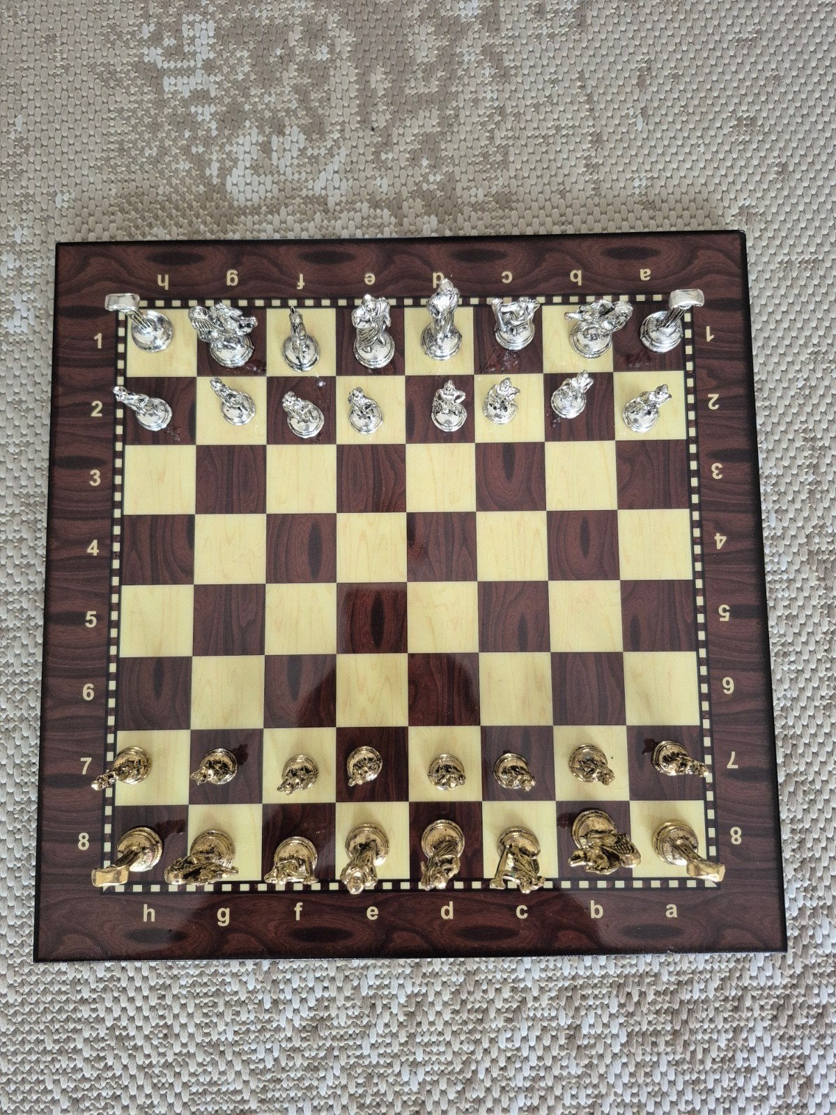 Schaakbord over Griekse goden en Mythologie, Hobby en Vrije tijd, Gezelschapsspellen | Bordspellen, Een of twee spelers, Ophalen of Verzenden
