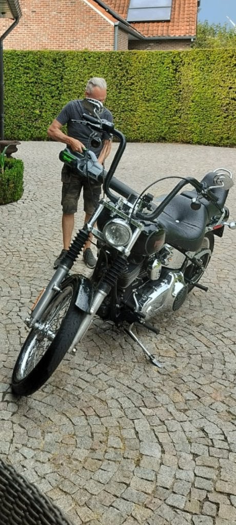 Softail, Harley Davidson, Motoren, 2 cilinders, 1600 cc, Chopper, Particulier