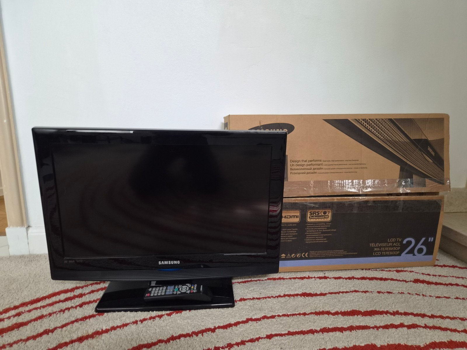 Television Samsung LCD 26", Enlèvement ou Envoi, LCD, Samsung
