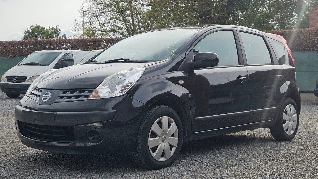 Nissan Note 1.4 essen-Airco -2007-Avec inspection et garanty, Autos, Achat, Entreprise, Boîte manuelle, Noir