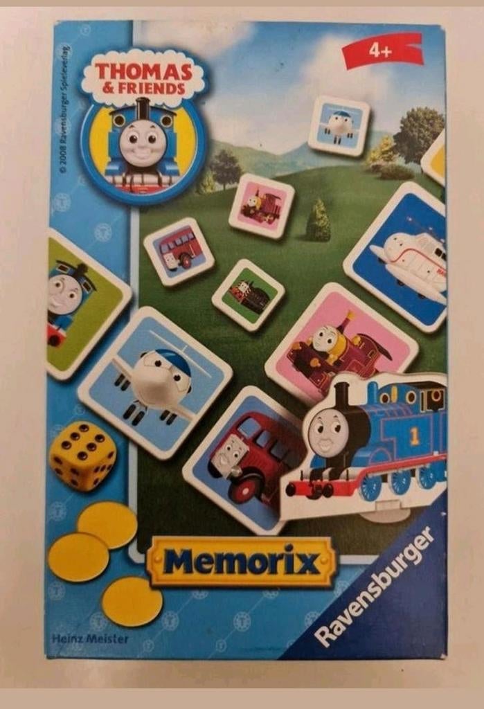 Gezelschapsspel Thomas trein : memorix / memory, Enlèvement ou Envoi