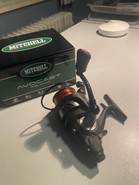 Molen mitchell avocast fs 4000, Watersport en Boten, Ophalen of Verzenden, Zo goed als nieuw, Molen
