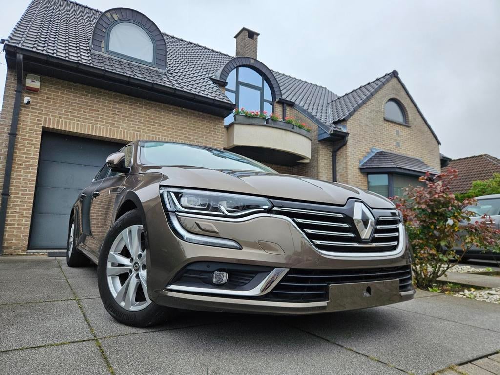 Renault Talisman 1.6 TCe Intens / LED / CAMERA / FULL OPTION, Auto's, Renault, Automaat, Euro 6, Beige, Leder