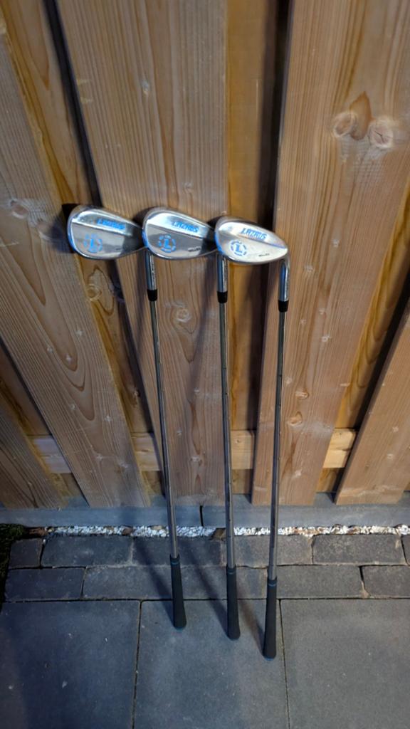 Lazrus wedges 52-56-60 graden, Sport en Fitness, Golf, Zo goed als nieuw, Set, Overige merken, Ophalen