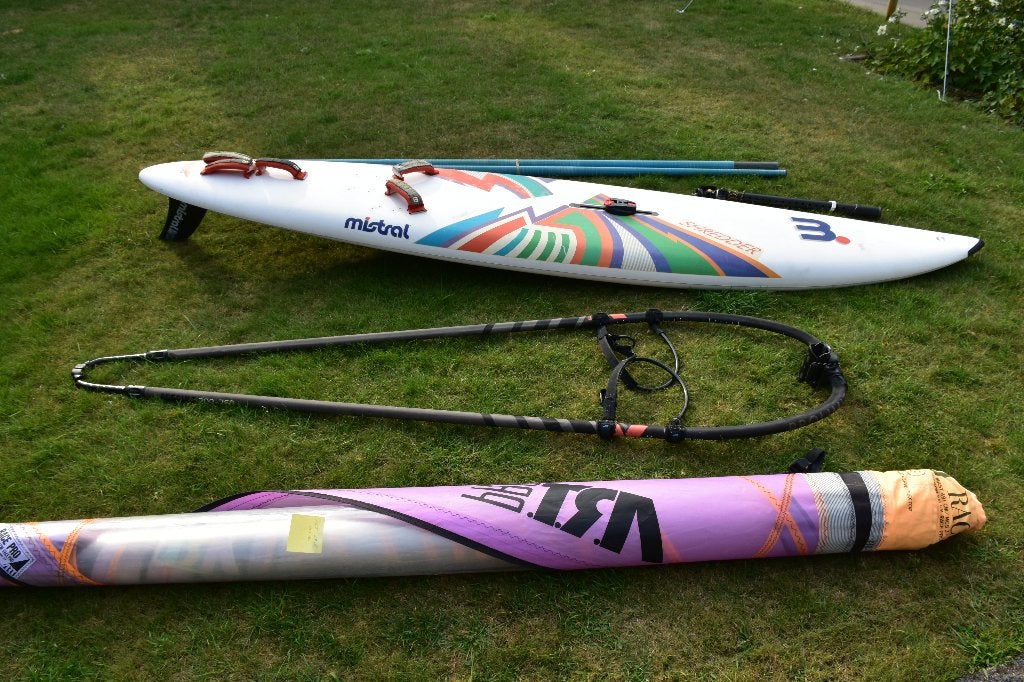 WINDSURFPLANK, Ophalen, Mistral, Gebruikt, Met vin(nen)