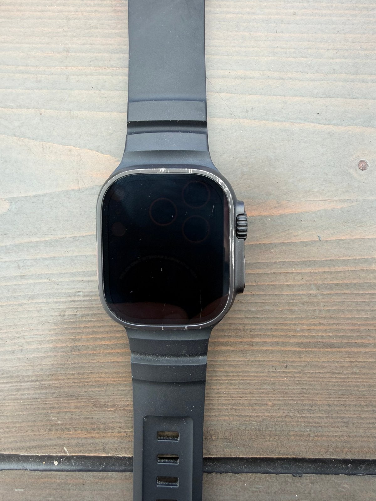 Apple watch ultra 2 black, Ophalen, Zo goed als nieuw, 64 GB, Zonder simlock