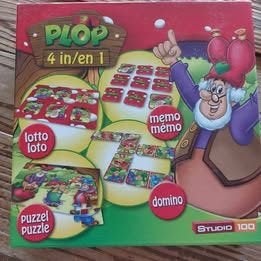 Plop 4 in 1, 1 ou 2 joueurs, Enlèvement, Utilisé, Studio 100