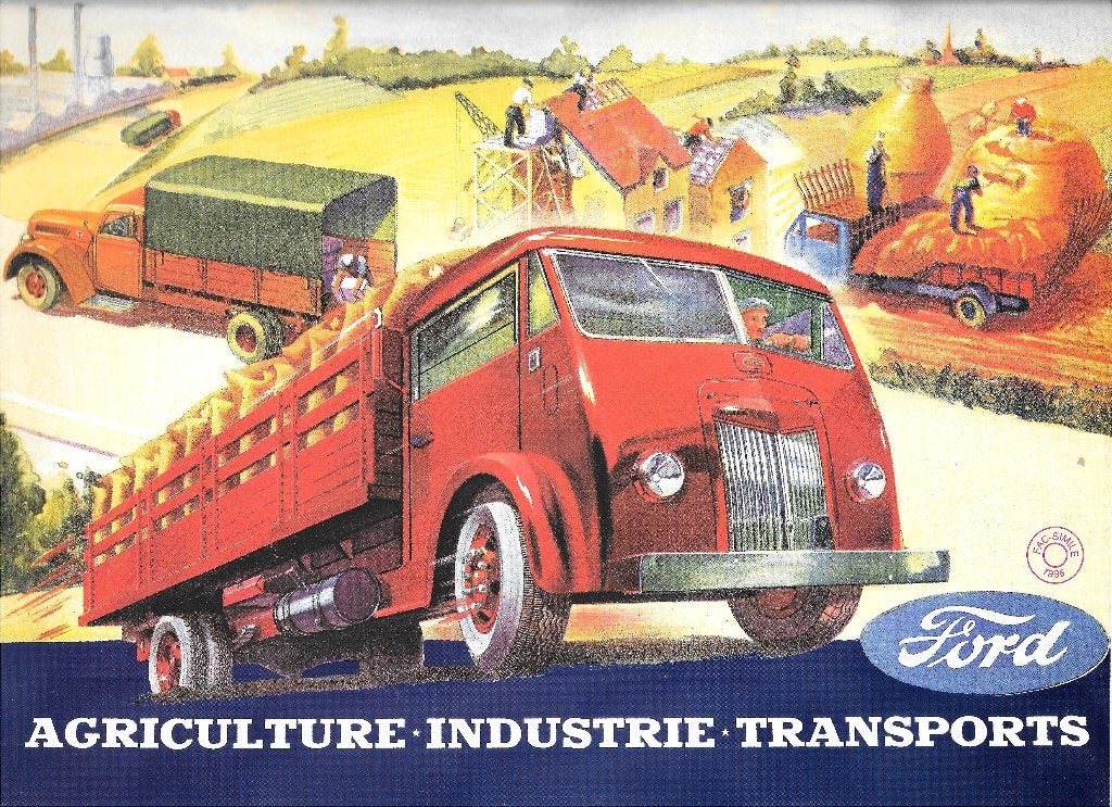 FORD 3 À 5 TONNES, Livres, Autos | Brochures & Magazines, Enlèvement ou Envoi, Comme neuf, Ford
